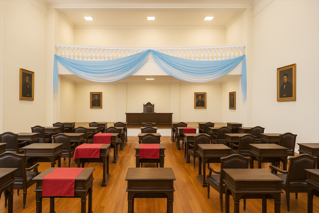 Reducción de un tercio de los cargos políticos de representatividad