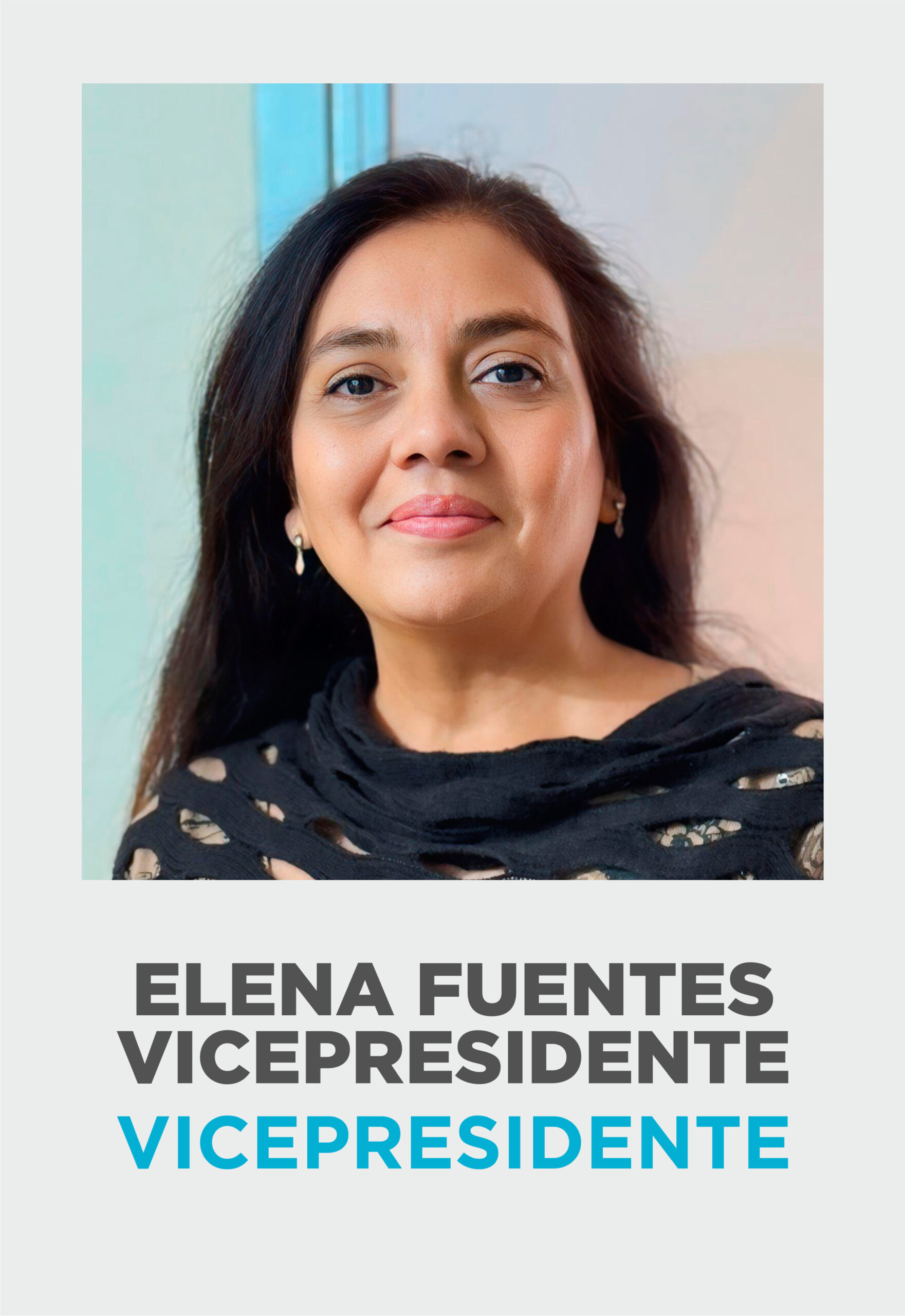 Vicepresidente Elena Fuentes